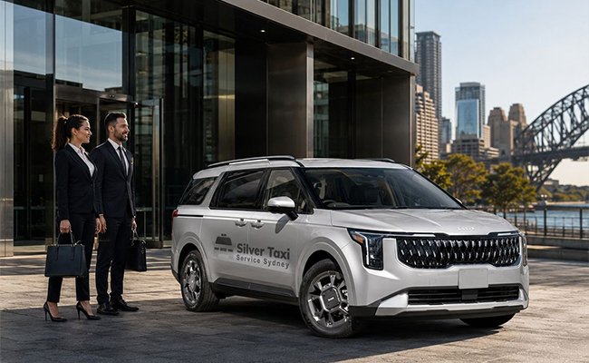 Corporate silver taxi service Sydney
